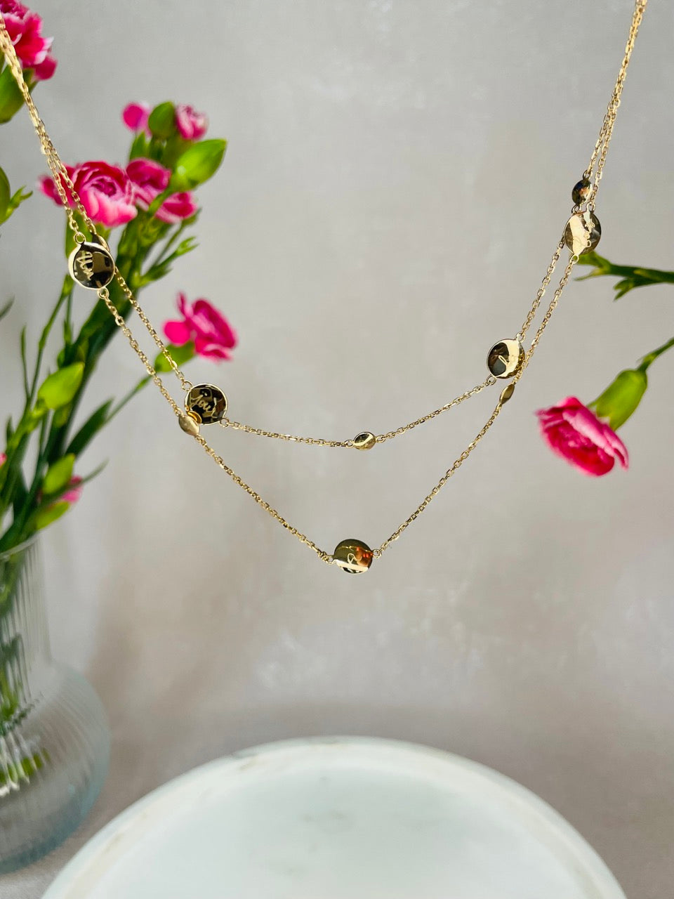 COLLIER PERSONNALISE UN JOUR A LA FOIS