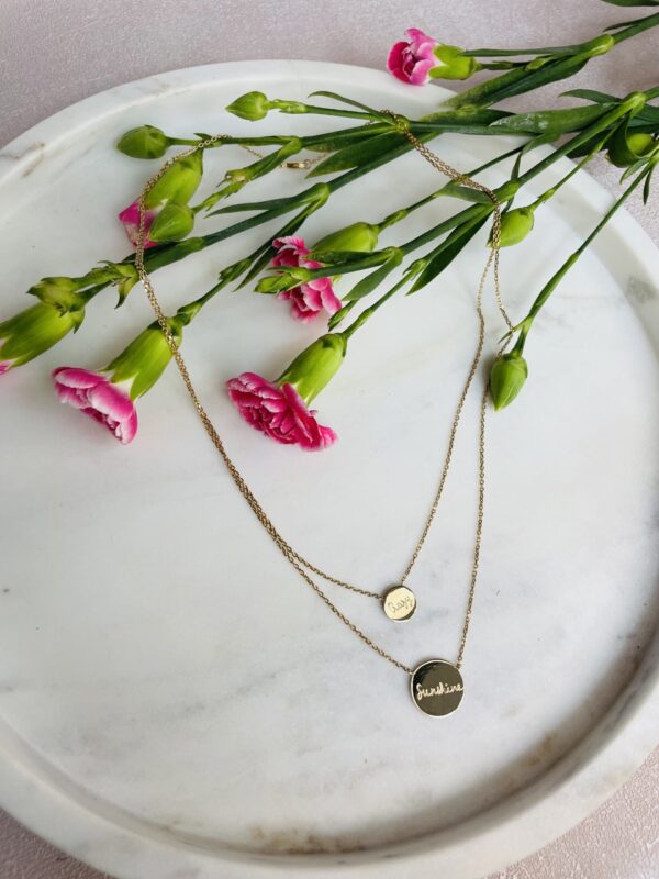 COLLIER PERSONNALISE CRAZY SUNSHINE