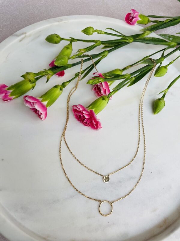 COLLIER PERSONNALISE DOUBLE JEU