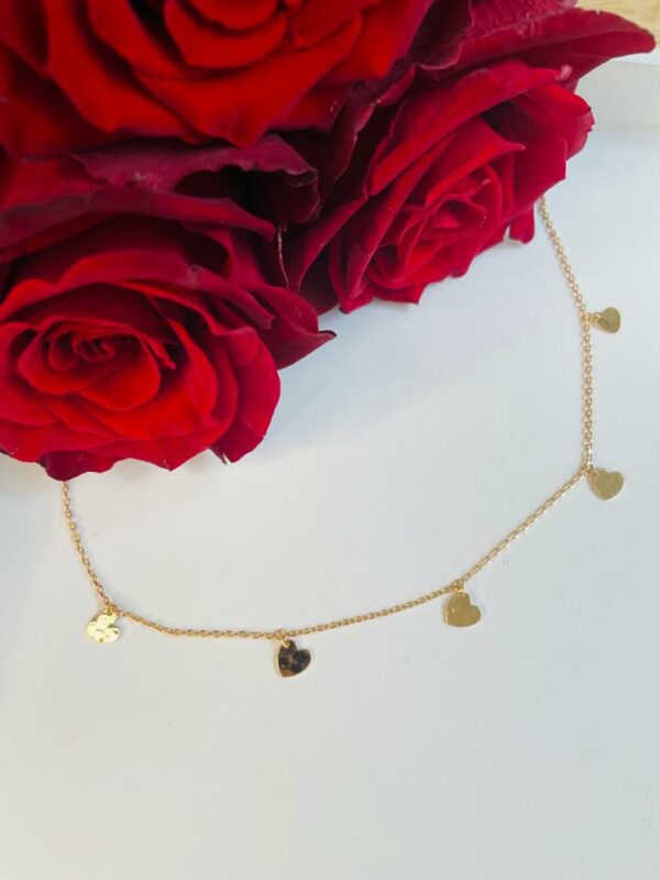 COLLIER CŒURS VAILLANTS